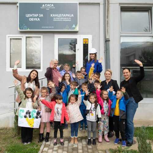 The children from the Kindergarten “Bambi” visited the local office in M.Kamenica
